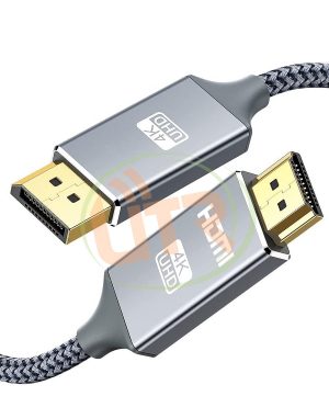 Gold-Plated DP to HDMI Cord